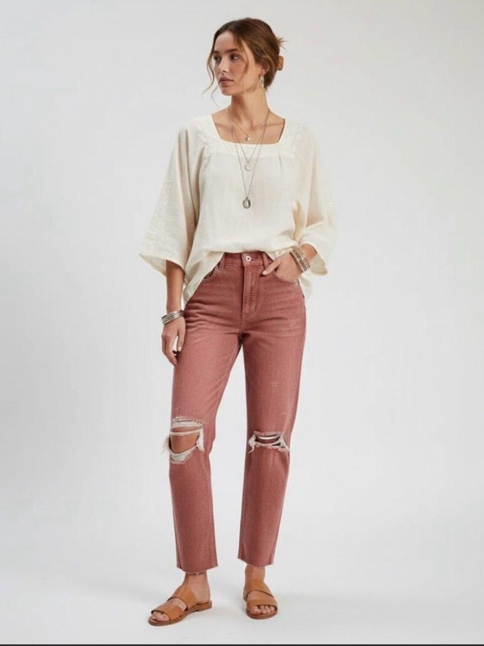 Pilcro The Vintage Straight Leg Jean